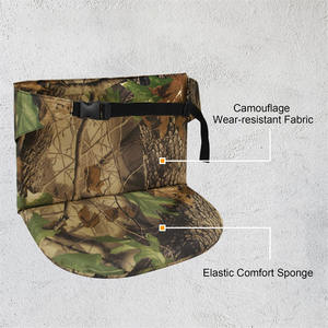 Coussin de siège pliable et imperméable pour la chasse, avec ceinture de taille réglable, en matériau camouflage, idéal pour le camping et la pêche en extérieur - Product Image 4