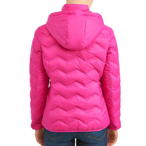 Latest Design Puffer Women <b>Coat</b> <b>Thick</b> Windproof And Breathable <b>Thick</b> Filling Zipper Padding Puffer Jacket with Hood For Ladies - Product Image 2