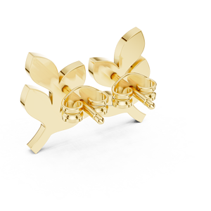 Joyas financieras CVD LAB GROWN 18K ORO Plata esterlina Diamante dos Pendientes - Product Image 6