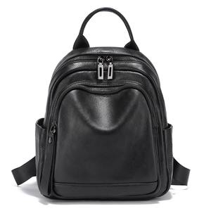 Large Capacity Travel Rucksack New Knapsack For Ladies <b>Satchel</b> School <b>Bags</b> 100% Genuine Leather Stylish Backpack For <b>Women</b> - Product Image 3