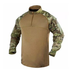 Camisas de Uniforme Táctico Personalizadas para Hombre 2026, Manga Larga, Ligeras, de Alta Calidad, Mezcla de Algodón y Poliéster, Camuflaje - Product Image 6