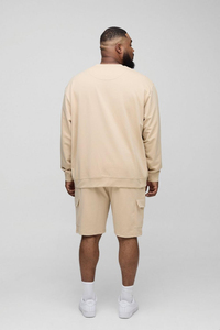 Breathable High Quality Basic Grey Oversized <b>Biggie</b> Face License Print Sweatshirt Custom Cotton Blended Sweatshirt Wholesale - Product Image 3