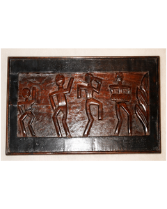 Décoration murale sculptée en bois Art tribal Vente en gros - Product Image 2
