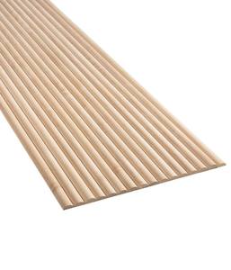 Gabinete de Cocina Modular de Madera Sólida de Alta Calidad con Panel Tambour para Apartamentos y Hospitales, Paneles Flexibles Ecológicos - Product Image 1