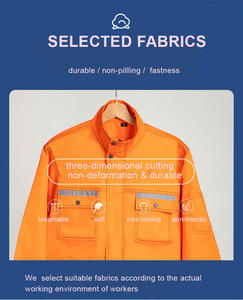 Combinaison de travail multifonctionnelle anti-étincelles de haute qualité personnalisée, uniforme de travail, combinaison de soudage - Product Image 5