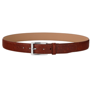 Ceinture en cuir de vachette vieilli personnalisable de haute qualité avec boucle en acier, respirante et imperméable 2026 - Product Image 2