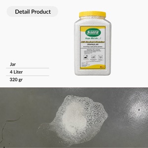 SABER Absorbeur d'acide et neutralisant granulaire 4 litres Écologique Absorption 9-11x supérieure Contient de la silice Contrôle des déversements industriels - Product Image 2