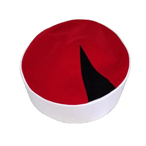 Gorro Egipcio de Calidad de Exportación, 100% Algodón Ecológico, Estampado en Relieve, Gorro de Oración Islámico Personalizado, Gorro Kufi para Hombre Musulmán, Tela de Malla - Product Image 6