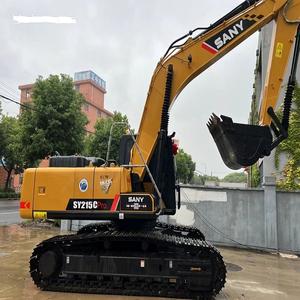 Excavatrice d'occasion Sany SY215C de qualité supérieure, moteur 110 kW, état quasi neuf (90%), machine d'origine conçue pour la construction. - Product Image 3