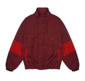 2025 personnalisé haute qualité nouveau Design bloc de couleur en gros fermeture éclair hommes coupe-vent veste respirant élastique poignets Nylon veste - Product Image 1