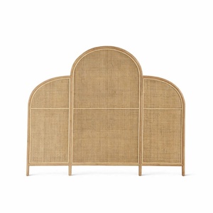 Tête de lit en rotin à prix abordable, durable, accessoires décoratifs pour chambre à coucher - Product Image 1