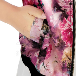 Eco Friendly Fabric Women Printing Varsity <b>Jackets</b> Soft Fabric Garment For Urban Casual Fashion Collections For Everyday Use - Product Image 5