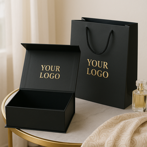 Luxury Rigid <b>Magnetic</b> Gift <b>Box</b> Custom Logo Recyclable Foldable Cardboard Packaging - Product Image 6