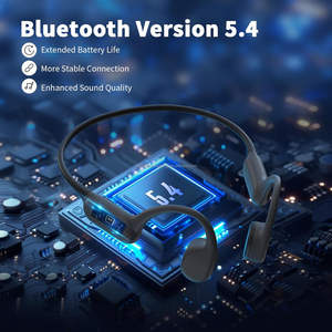 Conduction osseuse BLUE-TOOTH 5.3 Casque Famille Oreille Ouverte <span class=keywords><strong>Audio</strong></span> Écoute Partagée Sécurité et Confort - Product Image 6