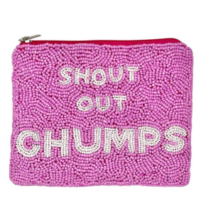 Monedero con Cierre de Cuentas con Frases Divertidas, Monedero de Maquillaje Bordado a Mano con Cuentas de Semillas, Regalo Personalizado al por Mayor, Monedero Compacto de Moda para Fiestas - Product Image 2