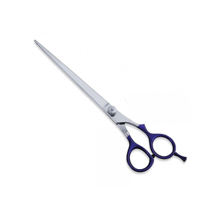 Pet Grooming <b>Scissors</b> Curved Blade <b>Dog</b> Hair Styling Tool Professional Pet Grooming <b>Scissors</b> Straight Blade Hair Cutting Tool - Product Image 3