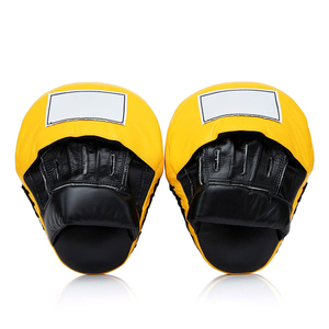 Pads de Frappe et de Cible pour Entraînement de Boxe, Thaïlandaise et MMA, Coussinets de Bras Jaunes, Service Personnalisé OEM - Product Image 5