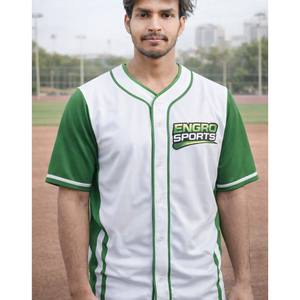 Camiseta de béisbol auténtica naranja-blanca personalizada ropa de equipo personalizada superventas - Product Image 1