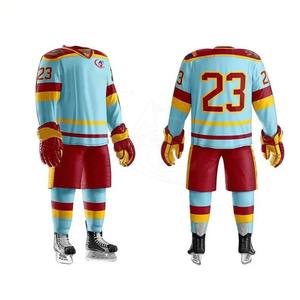 Uniforme de hockey sur glace personnalisé pour hommes et jeunes, matériau léger à séchage rapide pour l'entraînement et les tournois - Product Image 5
