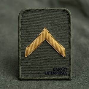 Parche bordado personalizado hecho a mano con estrella, corona y ancla de alambre dorado para blazers, trajes, chaquetas y insignias de ropa - Product Image 6