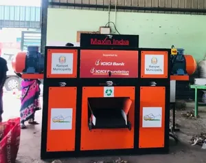 Máquina Trituradora de Residuos MSW de Doble Eje Semiautomática Eléctrica con Capacidad de 500 kg/h para Plástico - Product Image 3