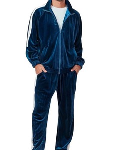 Conjunto Deportivo de Terciopelo para Hombre, Talla Grande, con Capucha, para Invierno, de Alta Calidad, Transpirable, de Forro Polar, Poliéster y Algodón, para Gimnasio y Fitness - Product Image 5