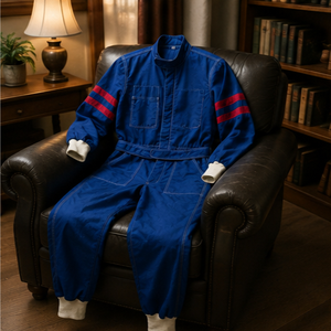 Men's Blue <b>Red</b> White Full Sleeve Racing <b>Suit</b> Flame Retardant Quick Dry Polyester All Seasons Adult Customized Wear Seamless - Product Image 6