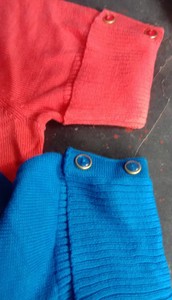 Suéter de Punto para Mujer, Cuello en V, Casual, con Botones, Color Sólido, Personalizable, de Lana/Acrílico, Transpirable y de Secado Rápido - Product Image 3