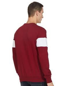 เสื้อสเวตเชิ้ตสีแดงสำหรับผู้ชาย ดีไซน์มืออาชีพ บุด้วยผ้าฝ้าย 100% ป้องกันรอยยับ สวมใส่สบายๆ ลดราคาช่วงฤดูหนาว ราคาสมเหตุสมผล - Product Image 6