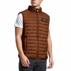 Eco-Friendly Puffer <b>Vest</b> For <b>Men's</b> Fashionable And Classic Smooth Material Apparel Puffer <b>Vest</b> For <b>Men's</b> - Product Image 1