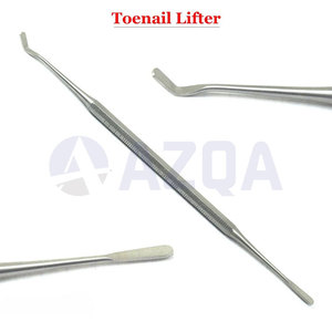 Professional Stainless Steel Podiatry Chiropody Ingrown Toenail Surgical Instrument Set for Foot Care and <b>Nail</b> Treatment - Product Image 5