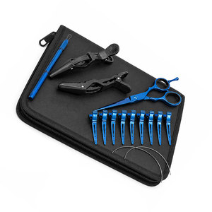 Kit d'accessoires pour extensions de cheveux en acier inoxydable, outils d'installation de cheveux, crochet de tissage, extension de cheveux professionnelle de précision - Product Image 6