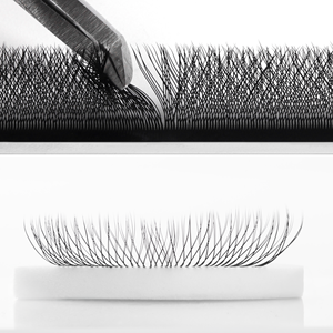 Extensions de cils Charmlash en gros, plateaux de cils YY Volume marron, effet croisé naturel, sans cruauté animale - Product Image 1