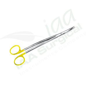 Ciseaux chirurgicaux IAA SURGICAL en acier inoxydable de classe I (modèle IAA-SS-08) Lames droites/courbées Pointes aiguisées/abruties pour hôpital - Product Image 5