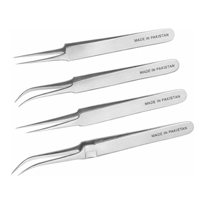 Pinzas de Precisión para Relojero de Grado Industrial Daihan Science, No Magnéticas, de Acero Inoxidable, Rectas/Curvas, Resistentes a la Corrosión - Product Image 2