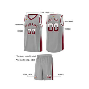 Conjunto de Uniforme de Baloncesto Personalizado de Alta Calidad Laker, Diseño Moderno y Transpirable para Universidad - Product Image 2