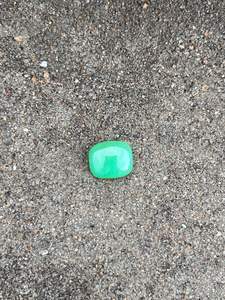 Crisoprasa Natural de Alta Calidad, Gema Suelta en Forma de Cabujón, Verde Claro, Gema Curativa Increíble, Forma de Cojín, Pulida - Product Image 2