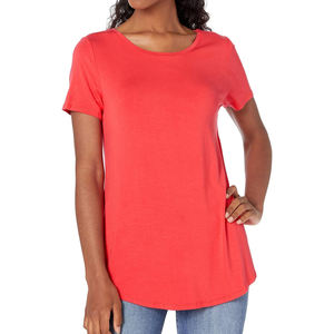 T-shirts décontractés à logo de marque de haute qualité pour femmes grande taille Streetwear Fashion directement du fournisseur d'usine du Bangladesh - Product Image 2