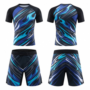 Unisex Custom BJJ MMA Rash Guard Long Sleeve <b>Compression</b> Grappling Training <b>Shirt</b> for Men and Women - Product Image 2