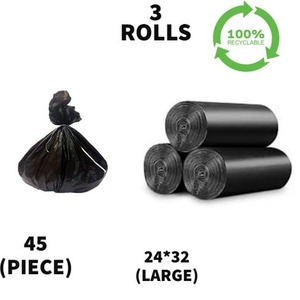Bolsas de Basura de Grado Comercial, Juego de 3 para Recolección y Gestión de Residuos, Disponibles en Grandes Cantidades - Product Image 6