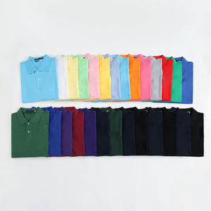Polo à manches courtes brodé avec logo de marque, pour homme, été, haute qualité, 100% coton, décontracté, golf, grand logo - Product Image 6
