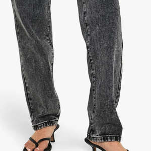 Pantalones Vaqueros de Mezclilla para Mujer, Corte Clásico y Atemporal, Cómodos, Mezcla de Algodón, Ideales para Uso Diario, Estilo Urbano Informal - Product Image 4