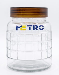 Premium 500 ML Chatai Screw Glass <b>Jar</b> Food Safe Airtight Lid Honey <b>Jam</b> Spice Storage Container for Home Kitchen Use - Product Image 1