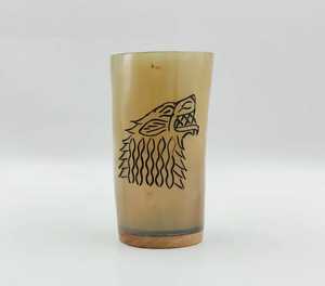 แก้วน้ำทำมือจากเขาควาย แก้วน้ำสไตล์ไวกิ้ง - Product Image 1