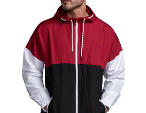 <b>Men</b> Hooded Soft Windbreaker <b>Jacket</b> High Quality Lightweight Breathable Waterproof Quick Dry Zip Front OEM Customizable Outdoor - Product Image 3
