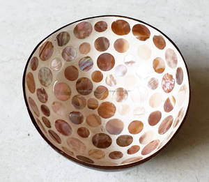 Custom <b>Coconut</b> Lacquer Bowl Eco-Friendly Traditional Design Luxury Style Competitive Price Gift Ideas Vietnam - Product Image 4