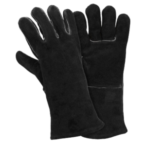 Gants de soudage anti-vibration en cuir de vachette pleine fleur haute performance, avec manchette de sécurité, ignifuges et durables - Product Image 6