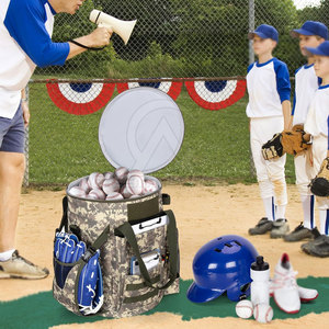 Nueva Bolsa de Béisbol Ligera y Resistente para Jugadores, con Múltiples Compartimentos y Fácil de Transportar - Product Image 5