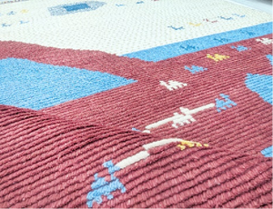 Durable Tufted Rug for Corporate Office <b>Flooring</b> Premium Quality Hand Tufted Carpet for Workspace Use At Bulk Price - Product Image 5