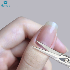 Ciseaux à cuticules et à ongles en acier inoxydable haute performance, durables, de qualité supérieure, avec manches en acier, service OEM ODM. - Product Image 6